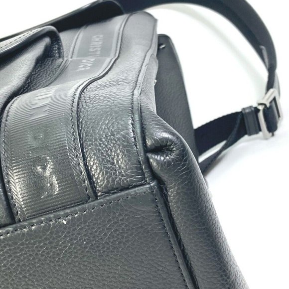 Authenticity Guarantee Dior 1ADBA143SSE Saddle backpack Bag Backpack Leather Bl - Picture 5 of 16